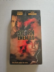 Sworn Enemies  VHS VCR Video Tape Movie - RARE HTF OOP - NEW SEALED - FREE S&H - Picture 1 of 6