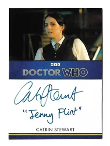 Doctor Who Series 5-7 Inscription Autograph Catrin Stewart as Jenny Flint - Picture 1 of 3