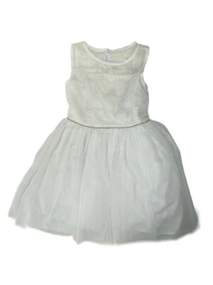 PIPPA & JULIE Disney Girl's Off White Floral Dress #300 2T NWT - Image 1 of 2