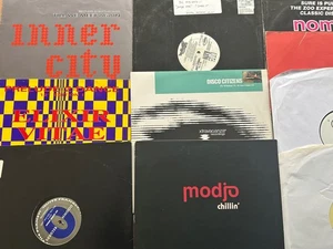 90's/Early 00’s HOUSE MUSIC Vinyl Job Lot x 70 Techno, Deep, Prog, Promo, Rare - Picture 1 of 10