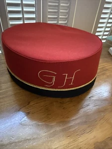 Sehr seltene Grand Hotel Mackinac Island Bell Hop Cap Fitted 7 3/8 - Bild 1 von 6