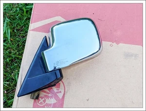 ✅ 1993 Isuzu Trooper Left LH Driver Side View Mirror w Chrome 010624 Japan OEM - Picture 1 of 7