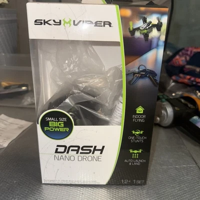 Sky Viper Dash Nano Drone parts only as it powers on and moves &  wont take off - Image 1 of 2