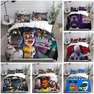 Cosplay Amanda the Adventurer 3D Duvet Cover Bedding Set Pillowcase Quilt Gifts - Picture 1 of 30