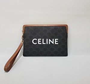 Celine Small Cuir Triomphe Strap Pouch 2025110745 148386126 - Picture 1 of 10