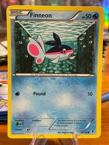 2014 Pokemon XY Phantom Forces Finneon 18/119 Common Basic MP - Picture 1 of 2