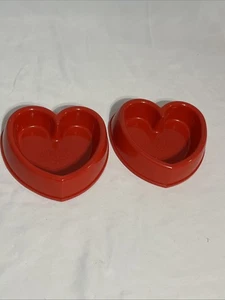 Pound Puppies Ciotola per Cani Ciotola Cuore Rosso (2 Ciotole in Set) - Foto 1 di 4