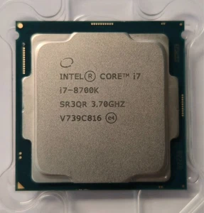 Intel Core i7-8700K 3,70GHz 6-Core 12MB LGA1151 Desktop CPU Prozessor (SR3QR) - Bild 1 von 2