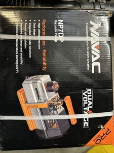 NAVAC NP7DP - Vacuum Pump, 7 CFM, Dual Voltage, AC Motor, Pro Series - Imagen 1 de 2