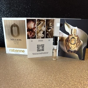 Million Gold For Her By Rabanne Eau De Parfum Samples Pack Of 12 - Picture 1 of 5
