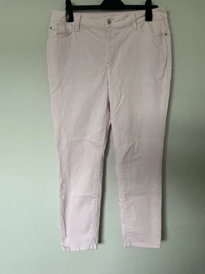 Jeans NYDJ taglia UK 18 tecnologia Lift Tuck rosa bambino non le tue figlie jeans - Immagine 1 di 4