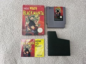 Wrath of the Black Manta - Nintendo NES - PAL A - NES-WK-UKV - Fully Tested