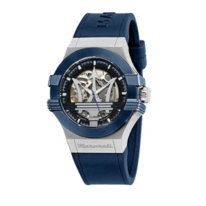 Maserati Potenza – Orologio Uomo Automatico Gomma Blu (R8821108032) - Imagen 1 de 7