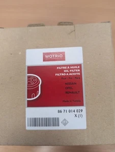 Genuine Motrio/Renault oil filter-8671014029 - Picture 1 of 4