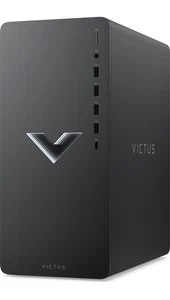 HP VICTUS 15L TG02 Gaming Desktop AMD Ryzen 5 5600G 8GB 256GB SSD RX 6400 W11H - Picture 1 of 3