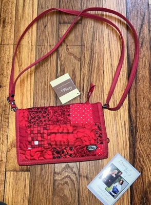 Bandolera Donna Sharp multi-plegable - roja Foto 1 de 4