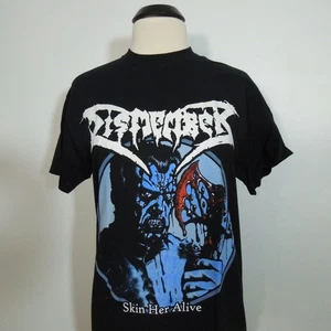 DISMEMBER Skin Her Alive S SMALL T-Shirt Black Band Logo - Picture 1 of 6