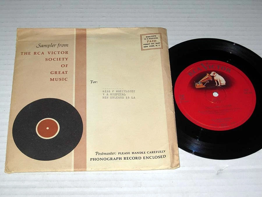 33 rpm w/SLEEVE Sampler From The RCA Victor Society Of Great Music MINT! - Image 1 of 1