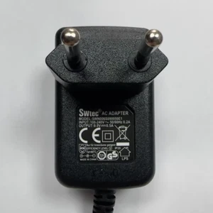 Swtec SWN006S090050E1 9V 500mA 5.5*2.1 AC Adapter Power Supply Charger - Afbeelding 1 van 2