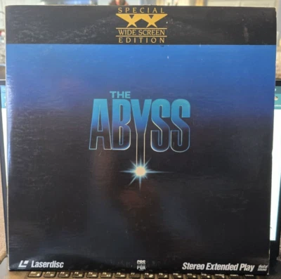 The Abyss 1989 LaserDisc Special Widescreen Edition NTSC 2 disc NEW unsealed LD - Image 1 of 4