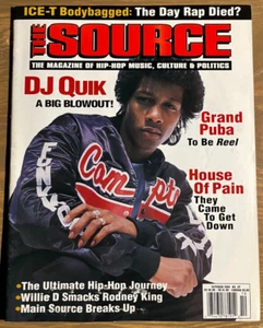THE SOURCE MAGAZINE #27 OCTOBER 1992 DJ QUIK GRAND PUBA HOUSE OF PAIN MAIN SOURC - Picture 1 of 2