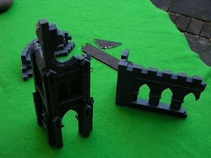 WARHAMMER SCENERY , RUINED CATHEDRAL PAINTED - Picture 1 of 8