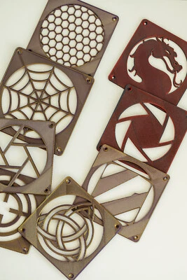 PC Fan Shroud / Grill / Cover – 120 mm, 140 mm - Bild 1 von 4