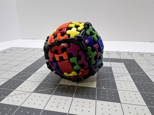 Meffert's Gear Ball Rubik's Cube Type Puzzle Brain Teaser Multi Color - Picture 1 of 3