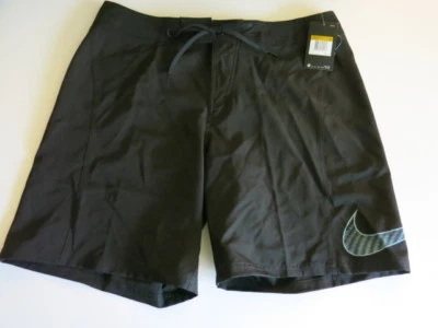 Pantalones cortos de tabla para hombre marca Nike 36 negros surf playa logotipo Swoosh nuevos con etiquetas Foto 1 de 3