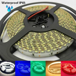 10X 5M 335 SMD 300LEDs Side Emitting Strip Lights Waterproof 12V Back With Tape - Picture 1 of 16
