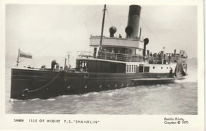 Raddampfer PS SHANKLIN Isle of Wight Pamlin Drucke Foto Postkarte SM604 - Bild 1 von 1