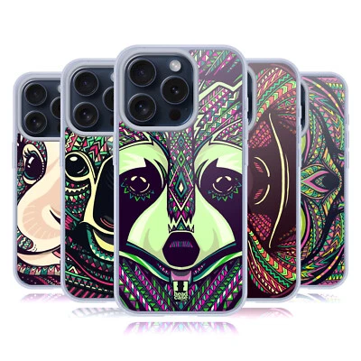 HEAD CASE DESIGNS AZTEC ANIMAL FACES SERIES 5 GEL CASE FOR APPLE iPHONE PHONES Foto 1 de 4