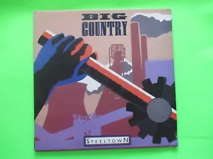 BIG COUNTRY STEELTOWN LP UK PRESS VINYL RECORD - Foto 1 di 2