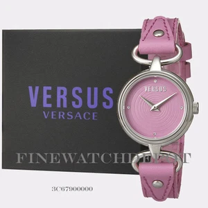 Authentic Versus by Versace Pink Crystal Watch 3C67900000 - Picture 1 of 1