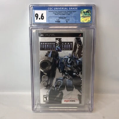 Armored CORE: Formula Front Extreme Battle (PSP) NEW — CGC GRADED 9.6 A+ Seal - Image 1 of 4