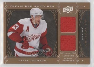 2009-10 Upper Deck Artifacts Treasured Swatches /199 Pavel Datsyuk #TS-PD