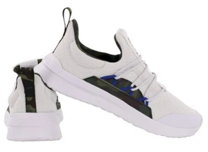 KIDS uk taglia 11 - Adidas lite racer COMFY scarpe da ginnastica bianche mimetiche RARO - Foto 1 di 5