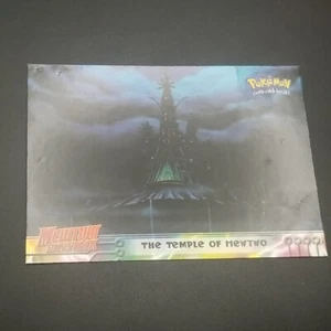 THE TEMPLE OF MEWTWO #18 - TOPPS BLACK Logo - The First Movie - POKEMON KARTE LP - Bild 1 von 2