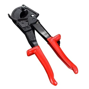 Cable Cutter Scissors Ratchet Gear Type Electric Range Cord Cutting Scissors - Picture 1 of 19