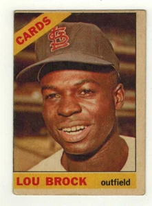 1966 Topps Venezuelan Lou Brock Very Rare HOF #125 - Bild 1 von 2