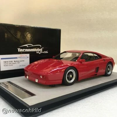 FERRARI 348 ZAGATO 1991 Red Tecnomodel 1/18 #TM18-131B - Image 1 of 2