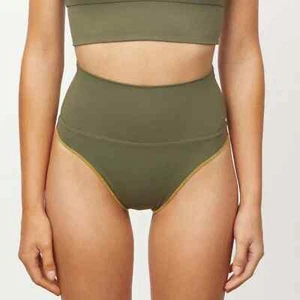Its Now Cool The Contour High Waisted Pant Bikini L bottoms new carraway - Picture 1 of 9