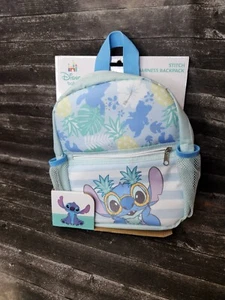 Disney Baby Mini Stitch Harness Backpack Stitch Hawaii pattern 10 inches New - Picture 1 of 4