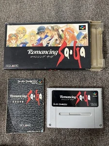 Comes with box and instructions! Square「Romancing Saga」Super Famicom SFC - Picture 1 of 3