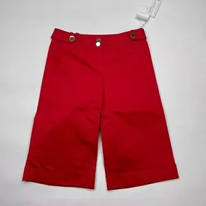 Worth Sateen Thora Walking Shorts Cotton Blend Stretch Flat Front Women 4 NWT - Picture 1 of 8