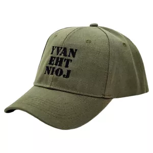 Join The Navy Embroidered Hat Simpsons Parody Yvan Eht Nioj Soldier Army Cap - Picture 1 of 1