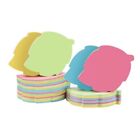 4 Color Leaf Sticky Notes 85*72Mm Self-Stick Notes Bright   Office