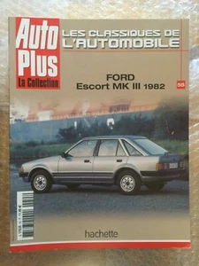 Libretto Auto Plus 55 Ford Escort MK III 1982 - Picture 1 of 1