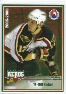 2005-06 Houston Aeros (AHL) Bill Kinkel