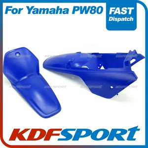 KDF Original Blue colour Fender Cover Set For Yamaha Pw80 Peewee 80 (1983-1999) - Bild 1 von 3
